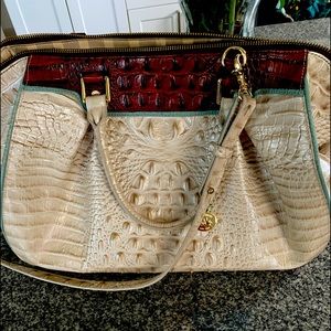 Large Brahmin satchel - in great condition